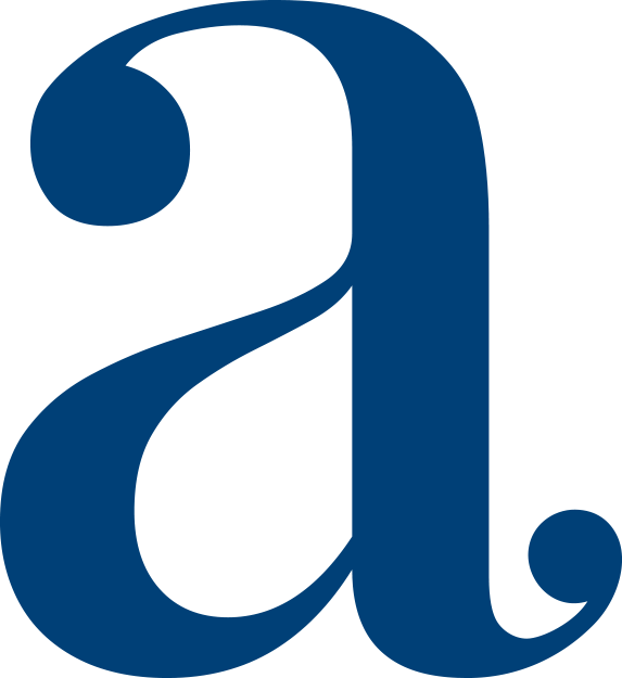 Letra A, que faz parte do nosso logo